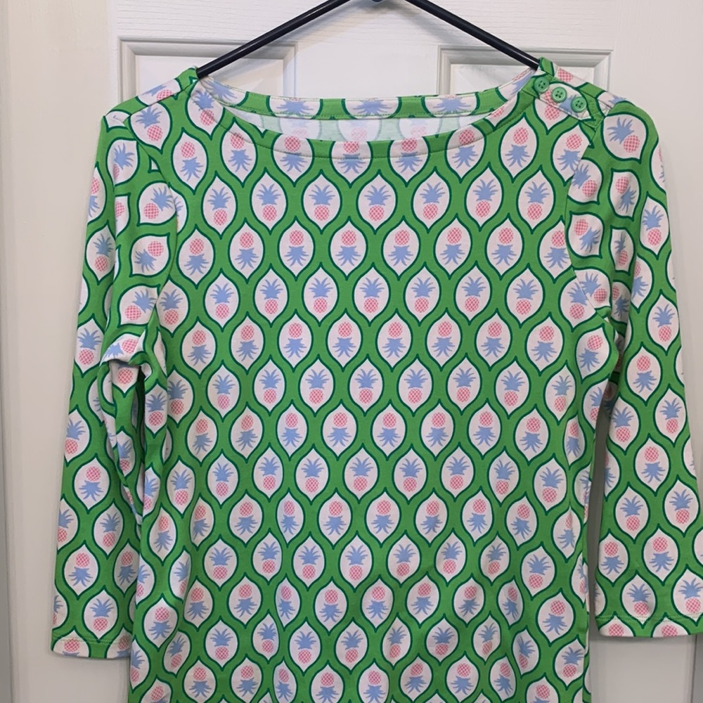 Charter Club pineapple top